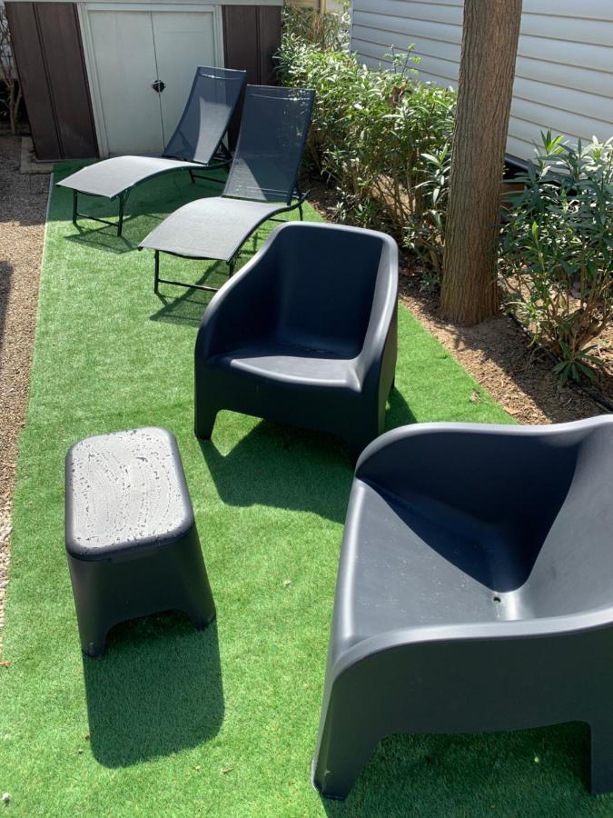 Mobilhome Vias Plage Dans Camping 外观 照片
