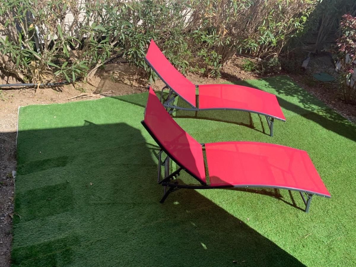 Mobilhome Vias Plage Dans Camping 外观 照片