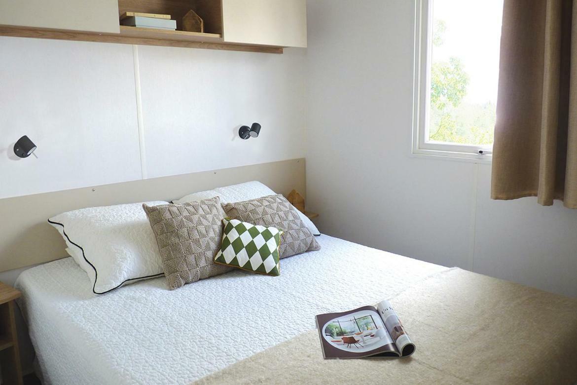 Mobilhome Vias Plage Dans Camping 外观 照片