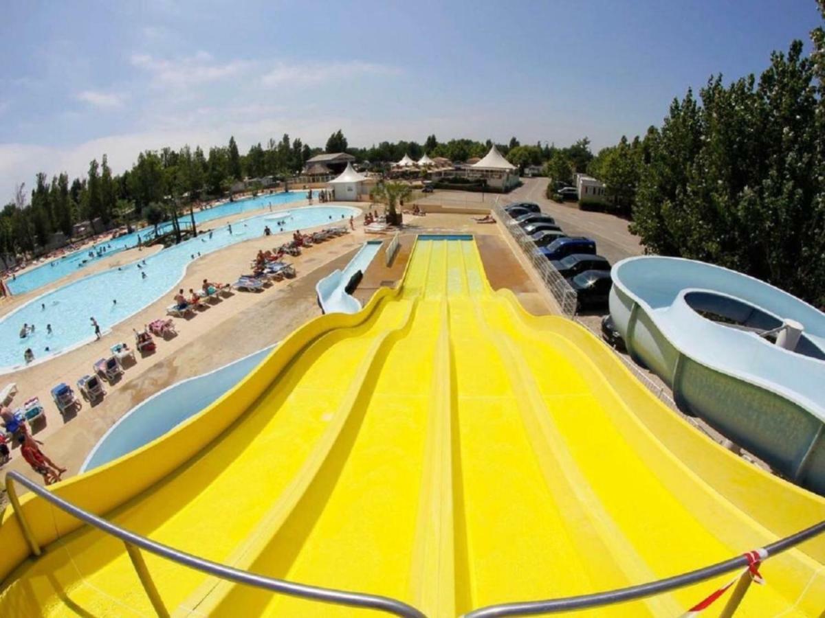 Mobilhome Vias Plage Dans Camping 外观 照片