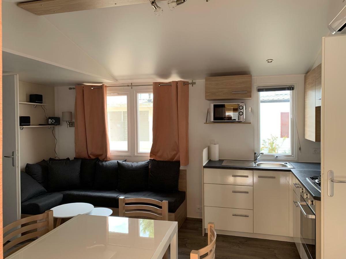 Mobilhome Vias Plage Dans Camping 外观 照片