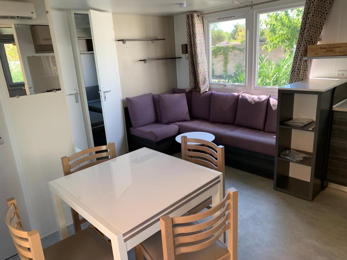 Mobilhome Vias Plage Dans Camping 外观 照片